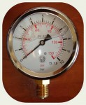 Манометр глицериновый (радиальный) DN 100мм, G1/2” 0-10Bar (0-1MPa)
